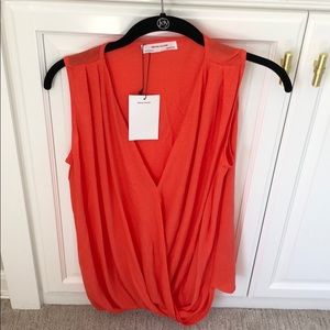 ZARA SURPLICE TOP